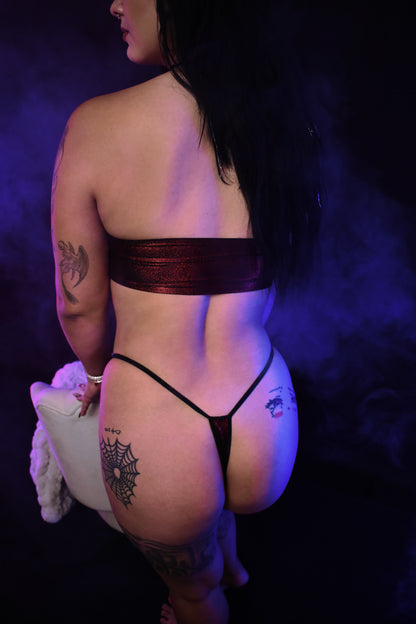 Red Holographic 2 Piece Set